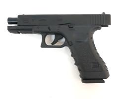 Пистолет пневматический Umarex Glock 17 (Глок, подвижный затвор, металл, CO₂) 4.5 мм