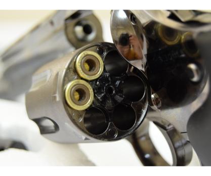 Пневматический револьвер ASG Dan Wesson 715-6 (Dan Wesson 3, металл, тёмно-серый) пулевой 4.5