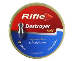 Пули Rifle Field Series Destroyer 4,5 мм 0,53г 500 штук