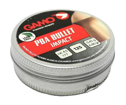 Пули Gamo PBA Bullet 4,5 мм (125 штук)