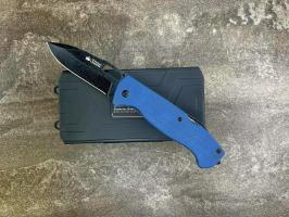 Складной нож Kizlyar Supreme Ute 440C BlackWash синий
