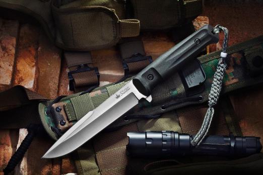 Туристический нож Kizlyar Supreme Delta AUS-8 Stonewash