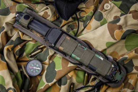 Тактический нож Kizlyar Supreme Alpha AUS-8 Stonewash
