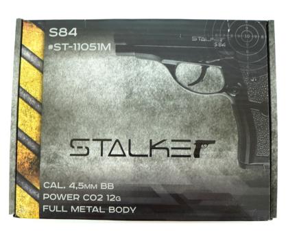 Пневматический пистолет Stalker S84 металл Beretta 84 4,5 мм
