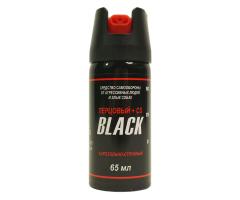 Перцовый баллончик Black 65 мл Аэрозольно-Струйный