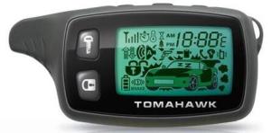 Брелок для автомобильной сигнализации TOMAHAWK TW-9010 +чехол в подарок
